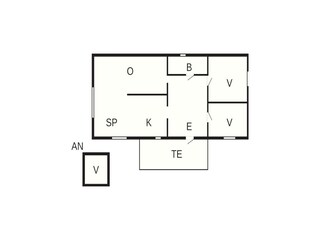 Maison de vacances Sollerön Plan d'étage 8