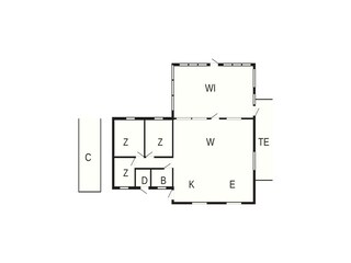 Maison de vacances Marielyst Plan d'étage 6