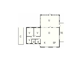 Holiday house Marielyst Floor Plan 41