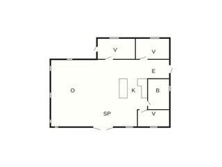 Maison de vacances Kulhuse Plan d'étage 52