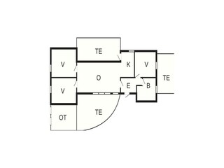 Maison de vacances Kramnitse Plan d'étage 41