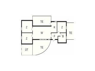 Maison de vacances Kramnitse Plan d'étage 42