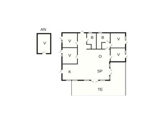 Maison de vacances Aarhus Plan d'étage 41