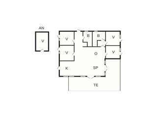 Maison de vacances Aarhus Plan d'étage 42