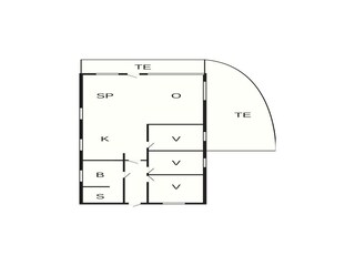 Holiday house Sydals Floor Plan 5