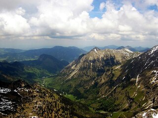 Blick vom Nebelhorn