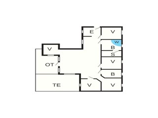 Vakantiehuis Sydals Grondplan 28