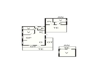 Maison de vacances Sønderballe Plan d'étage 45