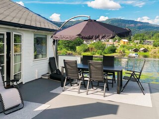Casa de vacaciones Jondal Grabación al aire libre 12