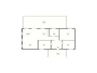 Maison de vacances Jondal Plan d'étage 45
