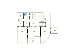 Holiday house Als Floor Plan 60