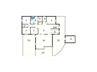 Vakantiehuis Als Grondplan 6