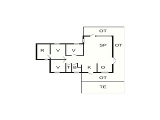 Casa de vacaciones Als Plano de planta 9