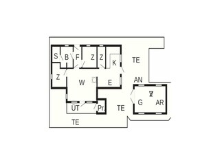 Vakantiehuis Henne Strand Grondplan 41