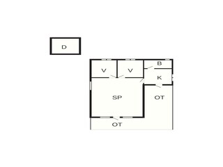 Vakantiehuis Nordborg Grondplan 22