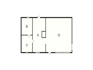 Casa per le vacanze Tenhult Pianta del piano 40