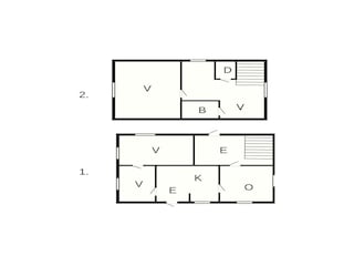 Casa de vacaciones Urasa Plano de planta 9