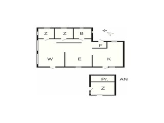 Maison de vacances Tuse Næs Plan d'étage 42