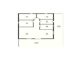Maison de vacances Læsø Plan d'étage 34