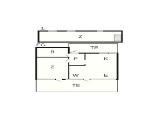 Ferienhaus Vaeggerløse Grundriss 21