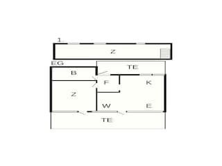 Holiday house Vaeggerløse Floor Plan 4