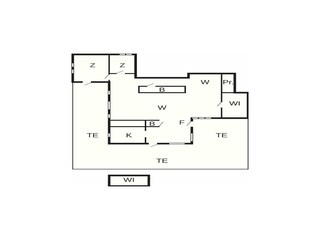 Vakantiehuis Klädesholmen Grondplan 11