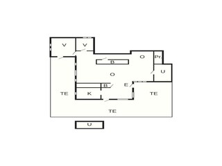 Vakantiehuis Klädesholmen Grondplan 12