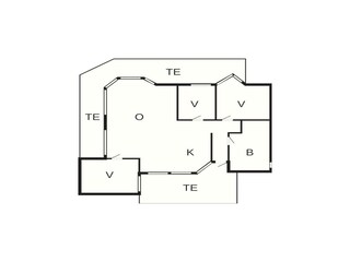Vakantiehuis Silkeborg Grondplan 41
