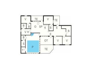 Vakantiehuis Lyngså Grondplan 33
