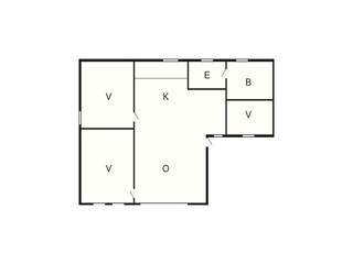 Casa de vacaciones Strömstad Plano de planta 3