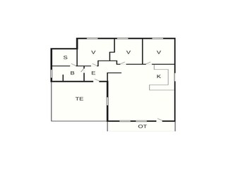 Maison de vacances Lakolk Plan d'étage 39