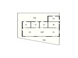 Vakantiehuis Hejlsminde Grondplan 4