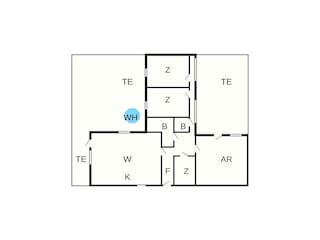 Ferienhaus Vaeggerløse Grundriss 2
