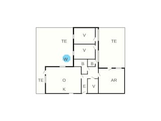 Ferienhaus Vaeggerløse Grundriss 3