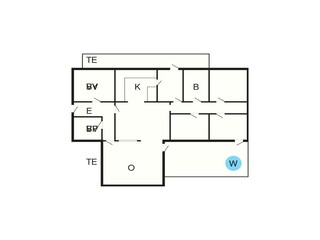 Casa per le vacanze Havneby Pianta del piano 6