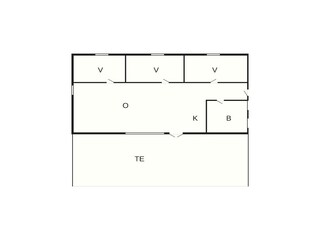 Holiday house Snogebæk Floor Plan 20