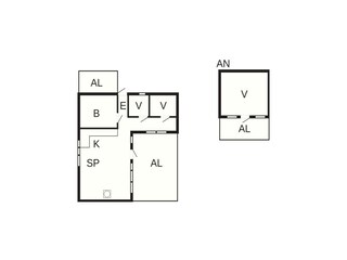 Vakantiehuis Rimbo Grondplan 19