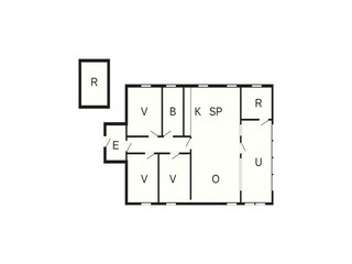 Casa de vacaciones Hejlsminde Plano de planta 48