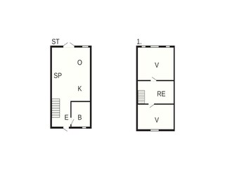 Apartamento Als Plano de planta 44