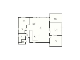 Ferienhaus Skaven Strand Grundriss 38