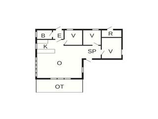 Casa per le vacanze Ebeltoft Pianta del piano 2