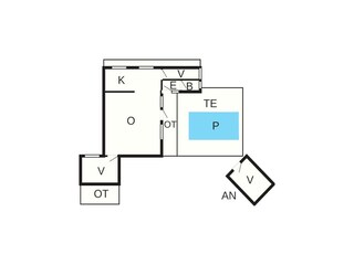 Ferienhaus Dueodde Grundriss 21