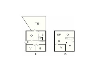 Maison de vacances Auklandshamn Plan d'étage 45