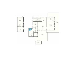 Vakantiehuis Høll Grondplan 34