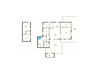 Vakantiehuis Høll Grondplan 35
