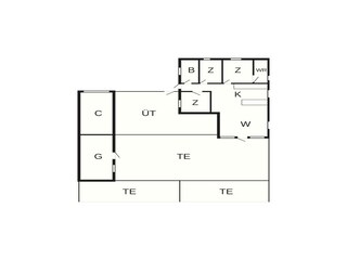 Ferienhaus Tranum Strand Grundriss 7