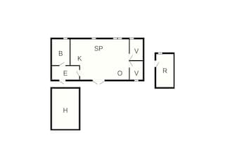 Holiday house Løkken Floor Plan 2