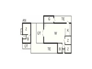 Casa per le vacanze Blokhus Pianta del piano 33