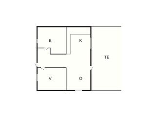 Vakantiehuis Visby Grondplan 8