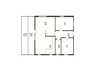 Casa de vacaciones Kongsmark Plano de planta 30